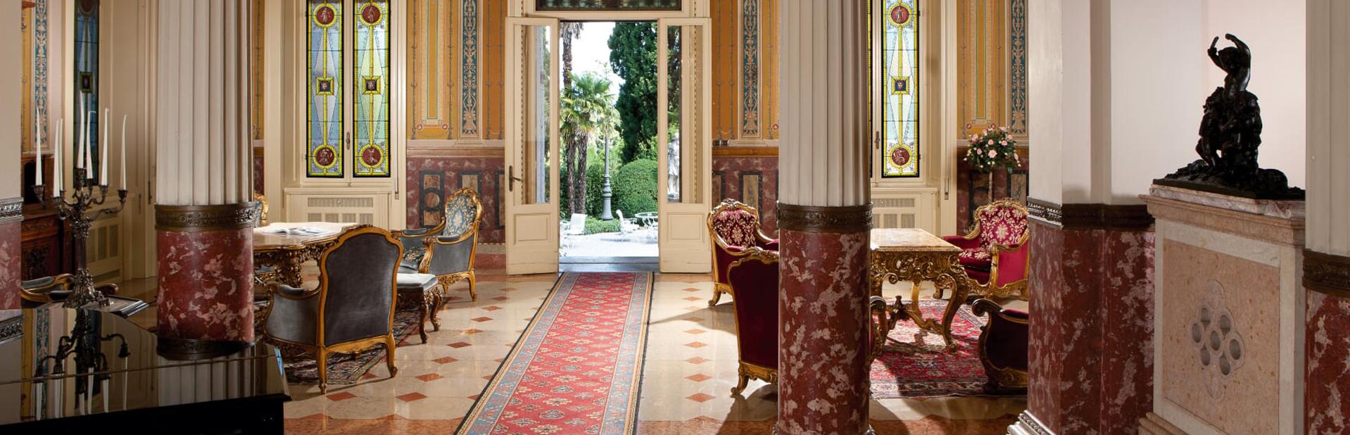 Отель Palace Hotel Villa Cortine озеро Гарда